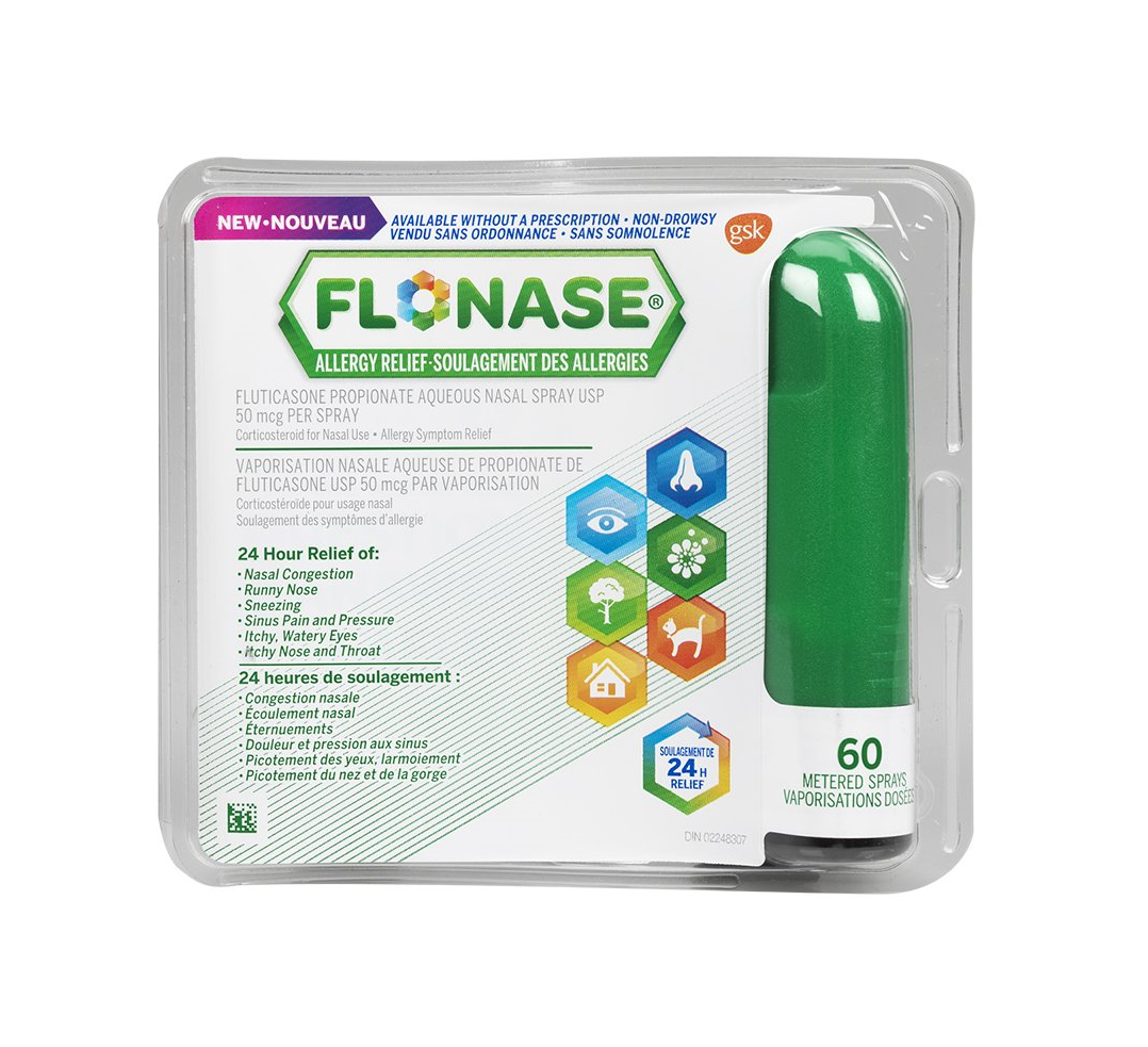 FLONASE SPRAY 50MCG 60DS