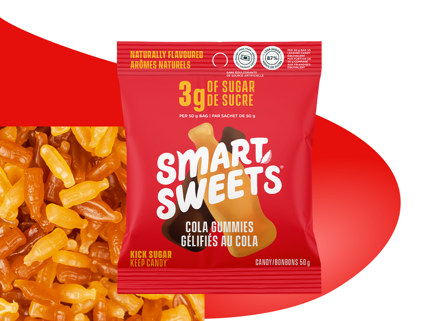 SMARTSWEETS COLA GUMMIES