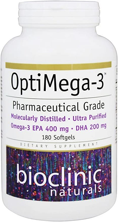 BIOCLINIC OPTIMEGA-3 600 MG EPA/DHA 180 SG