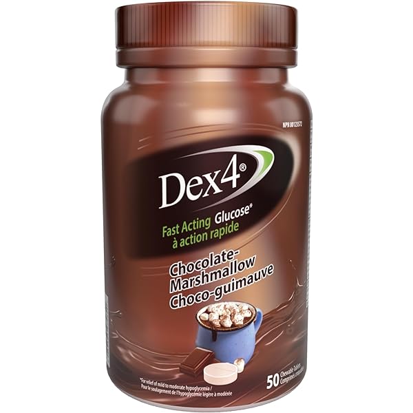 DEX-4 GLUCOSE CHOCOLATE & MARSHMALLOW 50 TABLETS