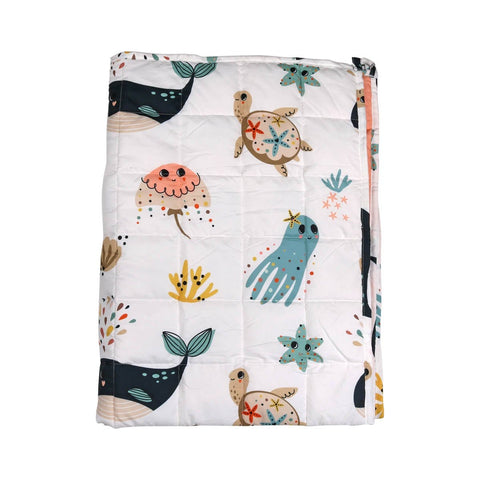 WEIGHTED BLANKET (KIDS 5 LBS) MARINE KINGDOM