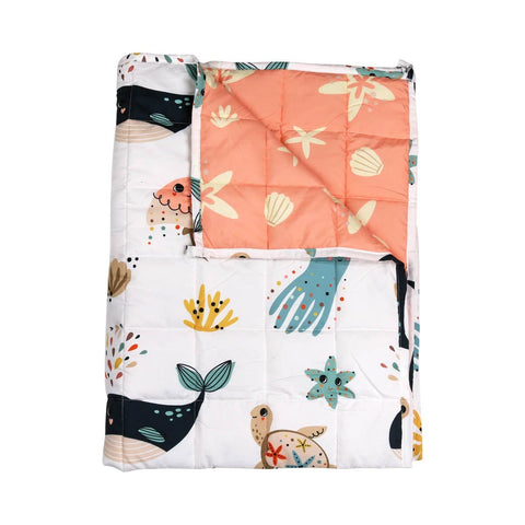 WEIGHTED BLANKET (KIDS 5 LBS) MARINE KINGDOM