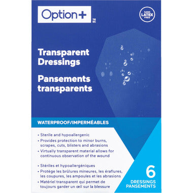 OPTION+ TRANSPARENT DRESSINGS WATERPROOF 6
