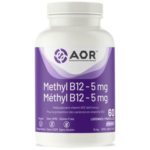AOR METHYLCOBALAMIN 5MG 60 LOZ