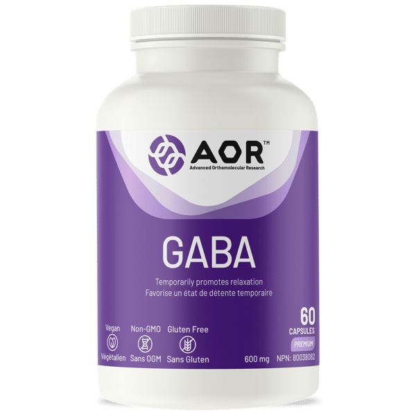 AOR GABA 60 V CAPS 600MG