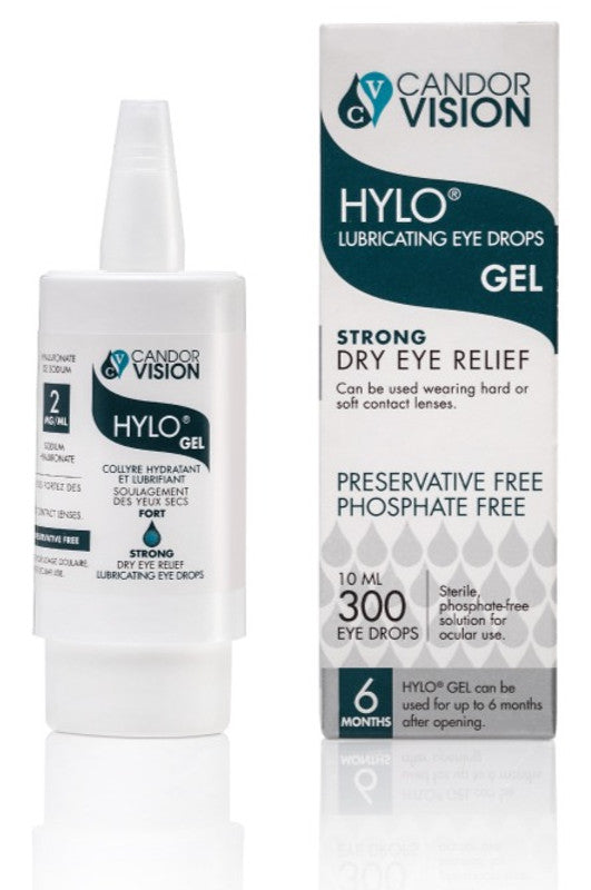 HYLO LUBRICATING GEL EYE DROPS