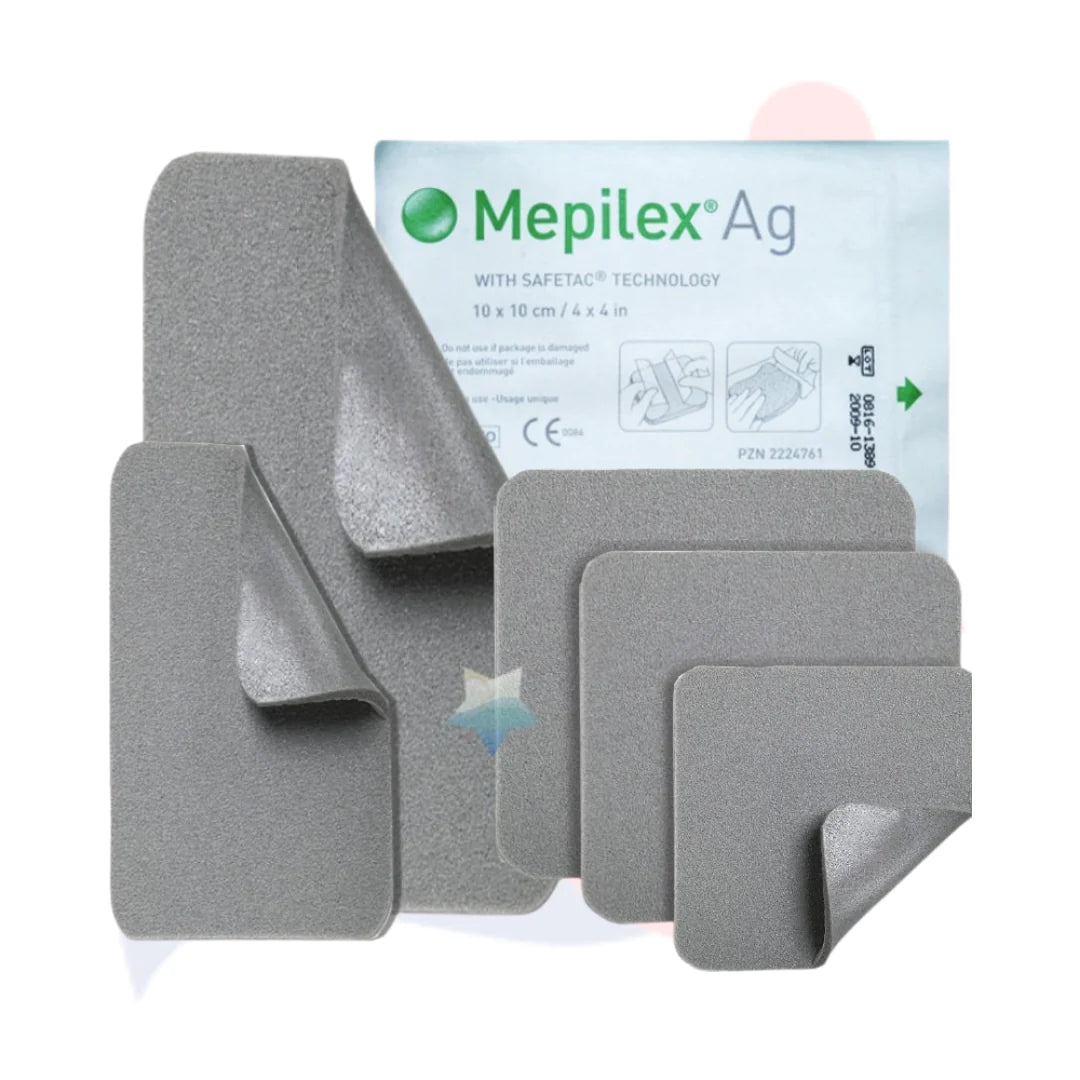 MEPILEX AG FOAM DRESSING