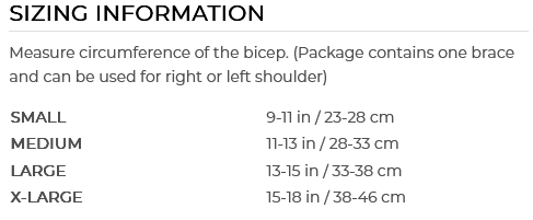 INCREDIWEAR SHOULDER BRACE