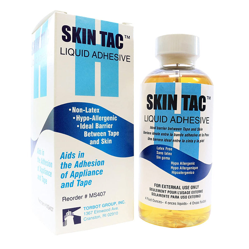 TORBOT SKIN TAC LIQUID ADHESIVE BARRIER 4OZ BOTTLE