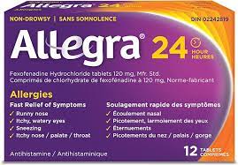 ALLEGRA 24 HR 12 TABLET