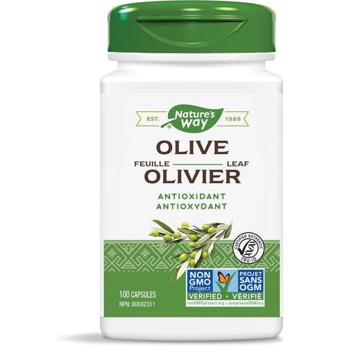 NATURE'S WAY OLIVE LEAF 100 CAPS 500MG