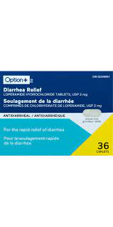 OPTION+ DIARRHEA RELIEF 2MG 36 CAPLETS