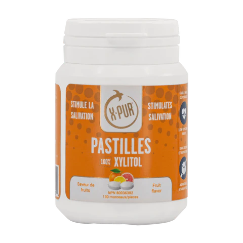 X-PUR XYLITOL FRUIT MINTS 130