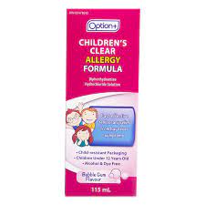 OPTION+ ALLERGY FORMULA CHILDRENS 115ML