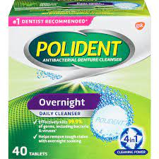 POLIDENT OVERNIGHT 40