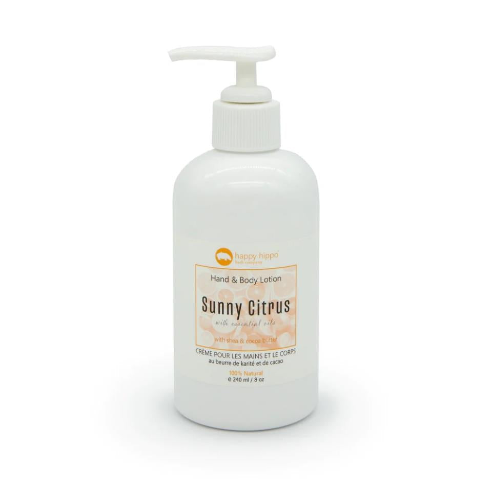 HAPPY HIPPO DAILY HAND AND BODY LOTION - SUNNY CITRUS