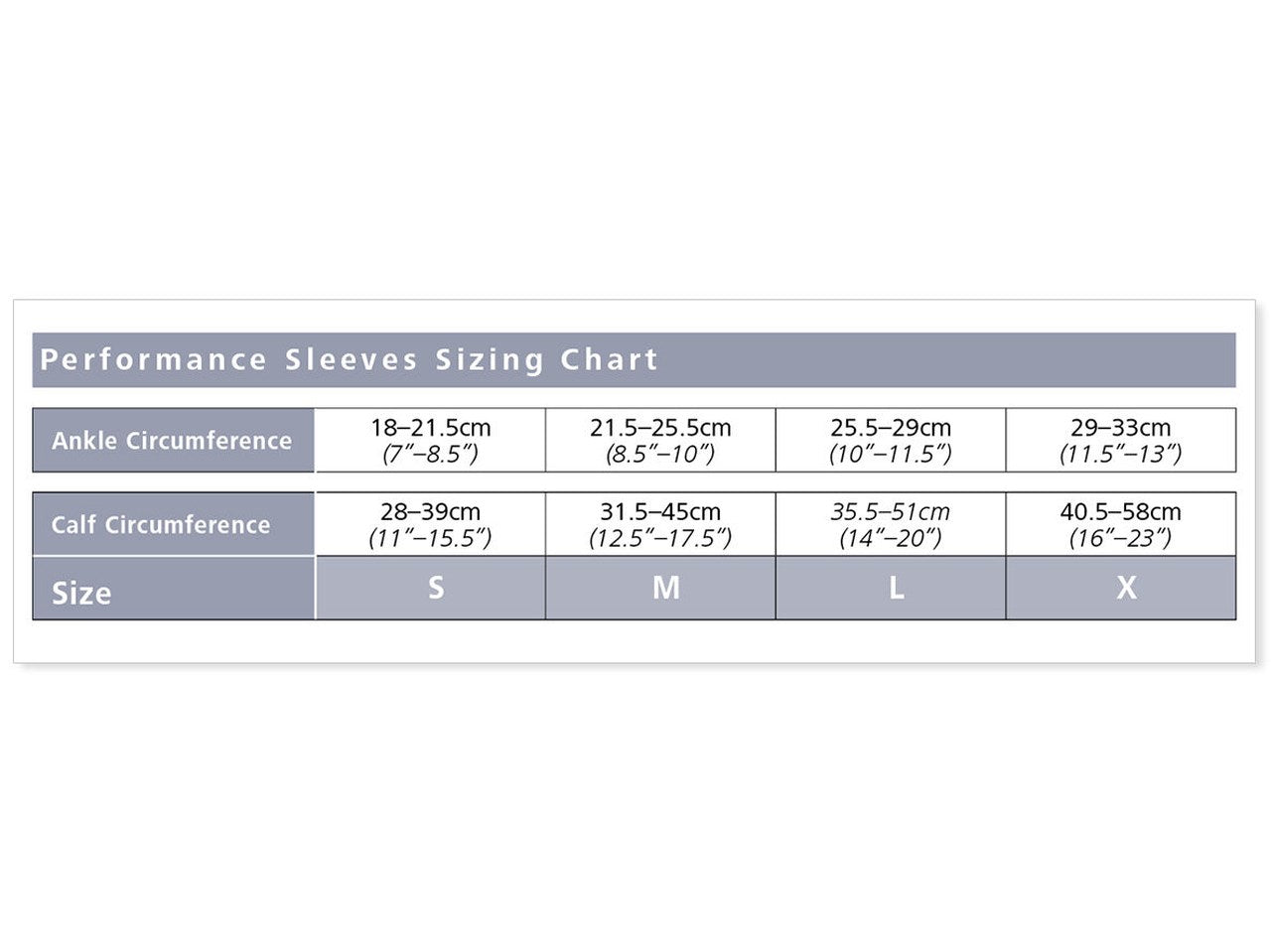 SIGVARIS PERFORMANCE CALF SLEEVES, 20-30MMHG UNISEX