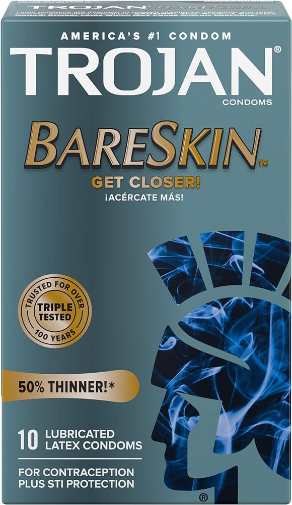 TROJAN BARESKIN CONDOMS 10
