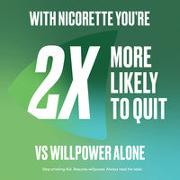NICORETTE 2MG GUM EXTREME CHILL MINT