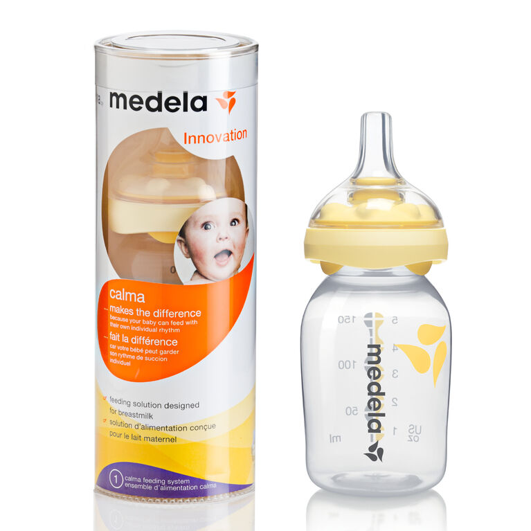 MEDELA CALMA + 150ML BREASTMILK BOTTLE
