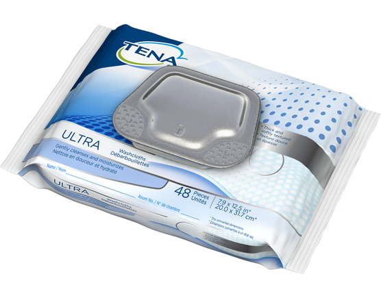 TENA WIPES 48