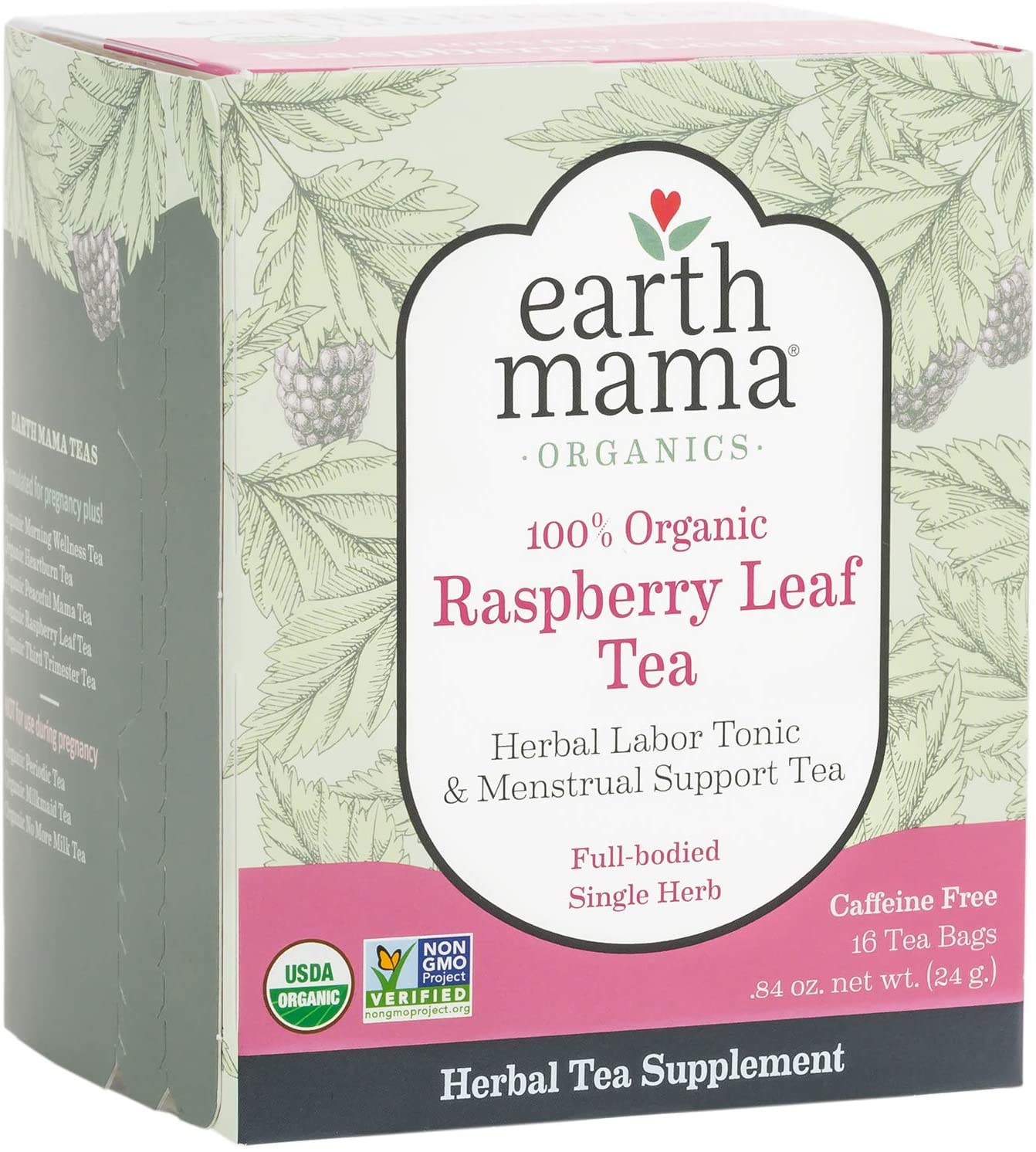 EARTH MAMA RASPBERRY LEAF TEA