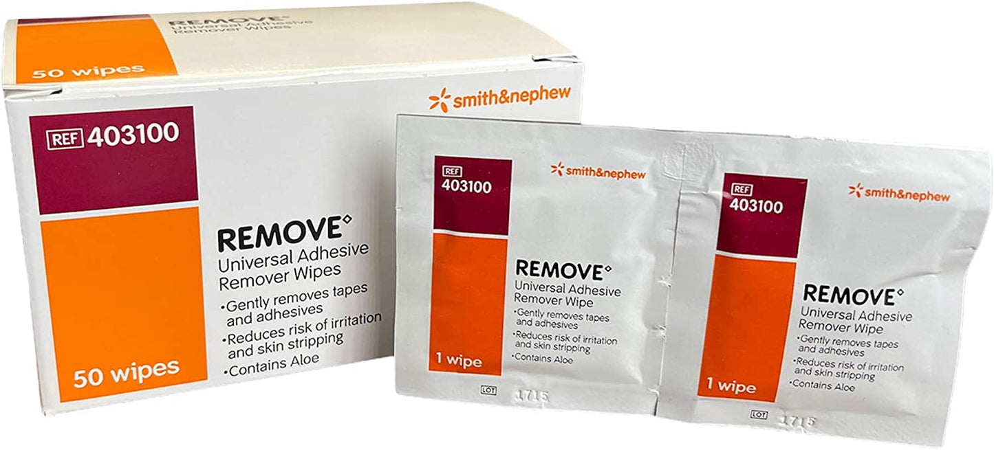 REMOVE ADHESIVE REMOVER WIPE