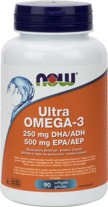 NOW ULTRA OMEGA 3 1000MG 180 SOFTGELS