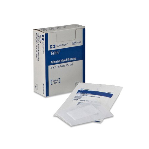TELFA ISLAND DRESSING ADH 4" X 5" /EACH
