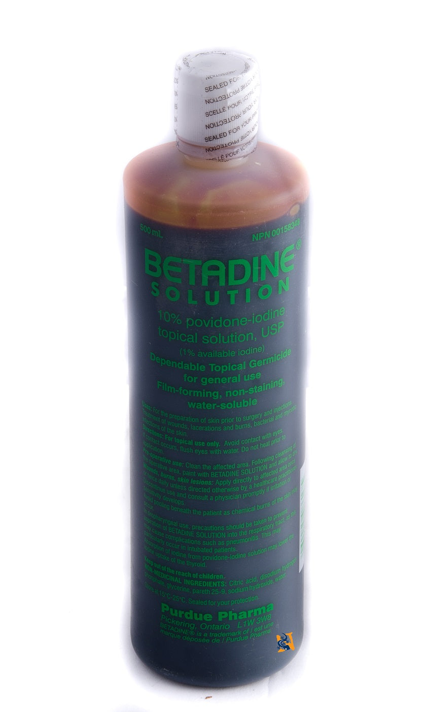 BETADINE 10% SOLUTION 500ML