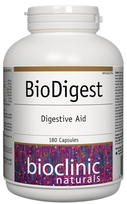 BIOCLINIC BIODIGEST 180 CAPS