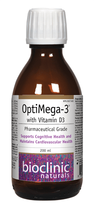 BIOCLINIC OPTIMEGA 3 VITAMIN D LEMON 1500 EPA 750 DHA 200 ML