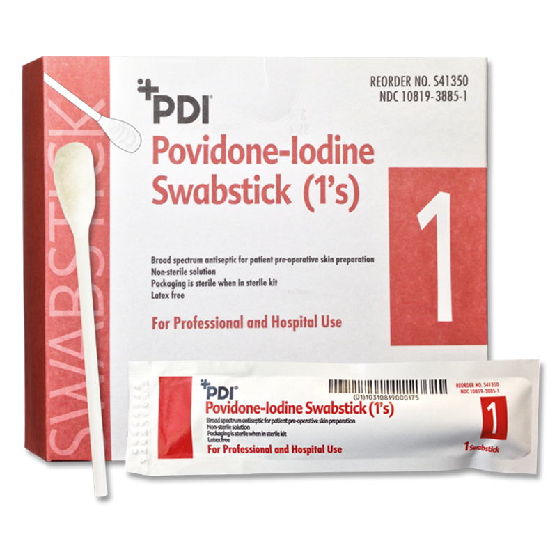 PVP POVIDONE-IODINE SWABSTICKS /EACH