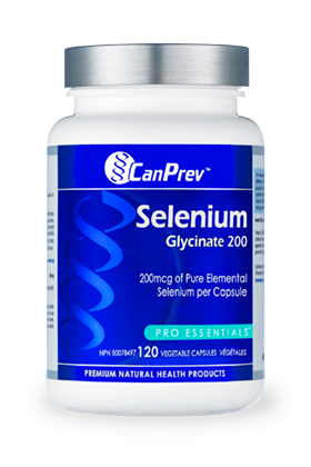 CANPREV SELENIUM GLYCINATE 200 120 VEGGIE CAPS