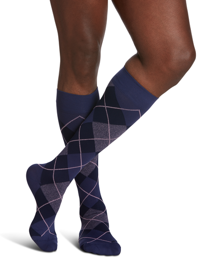 SIGVARIS, MICROFIBER SHADES, 15-20MMHG, KNEE, MENS