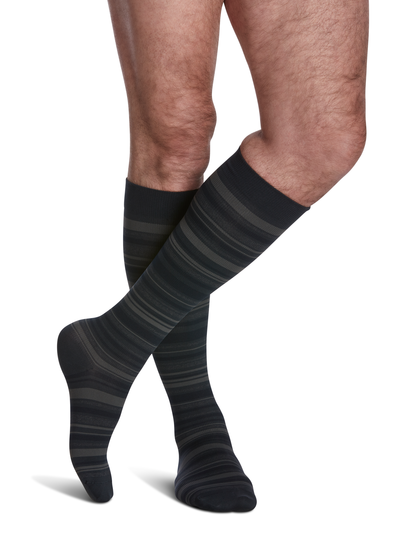 SIGVARIS, MICROFIBER SHADES, 15-20MMHG, KNEE, MENS