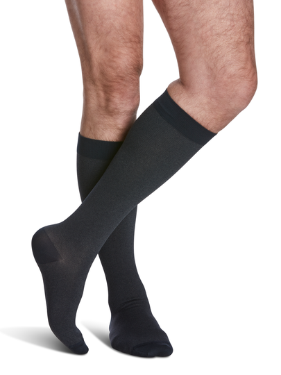 SIGVARIS, MICROFIBER SHADES, 15-20MMHG, KNEE, MENS