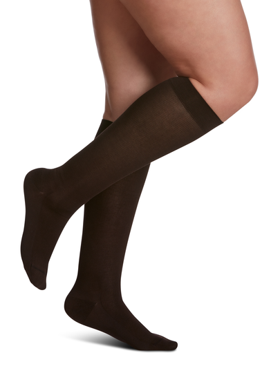 SIGVARIS, SEA ISLAND COTTON, WOMENS, 15-20MMHG, KNEE