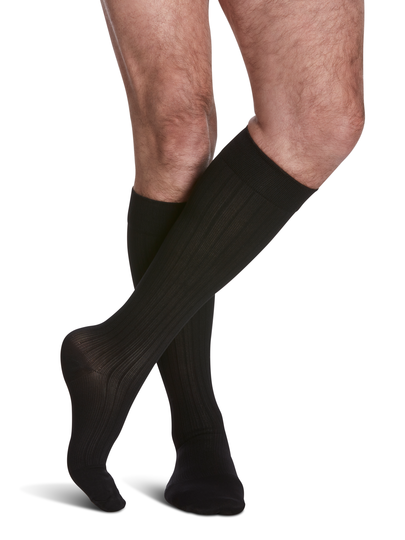 SIGVARIS, BUSINESS CASUAL, 15-20MMHG, KNEE, MENS