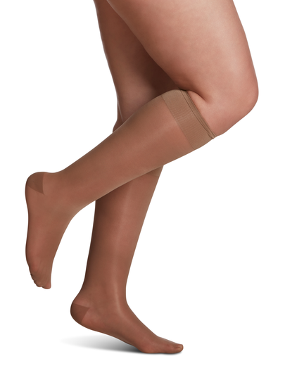 SIGVARIS, SHEER FASHION, 15-20MMHG, KNEE, WOMENS