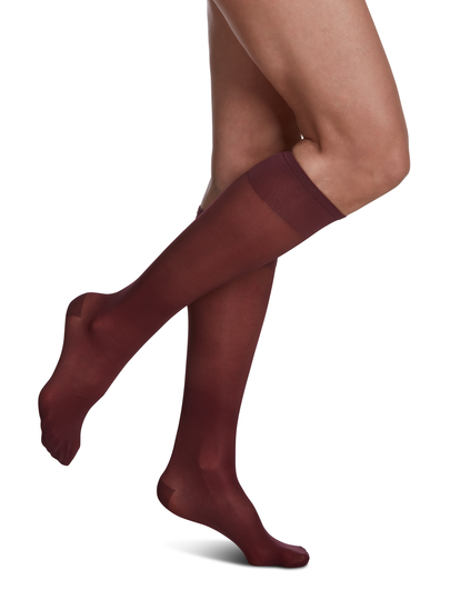SIGVARIS, SHEER FASHION, 15-20MMHG, KNEE, WOMENS