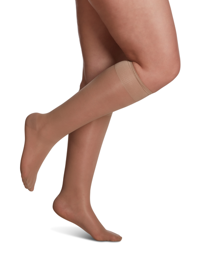 SIGVARIS, SHEER FASHION, 15-20MMHG, KNEE, WOMENS