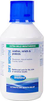 BIOXTRA DRY MOUTH ULTRA MILD MOUTHRINSE 250ML