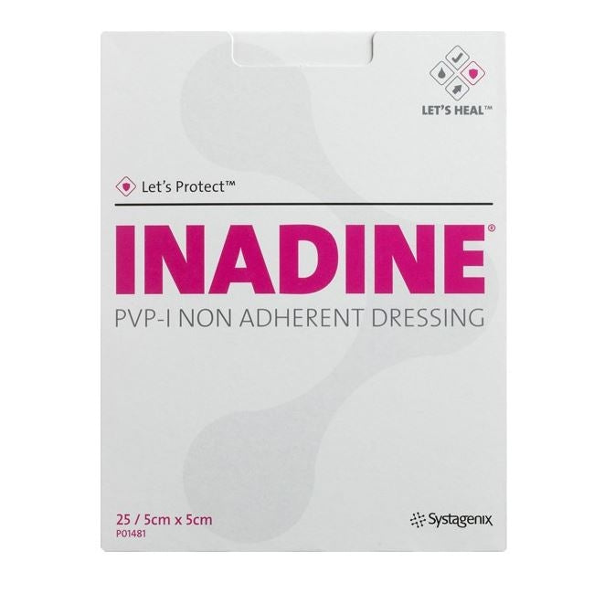 INADINE PVP-I NON ADHERENT DRESSING
