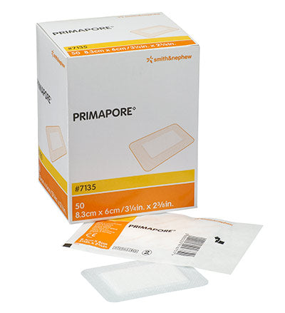 PRIMAPORE LOW-ADHERENT POST-OP ISLAND DRESSING