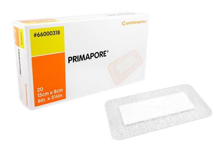 PRIMAPORE LOW-ADHERENT POST-OP ISLAND DRESSING