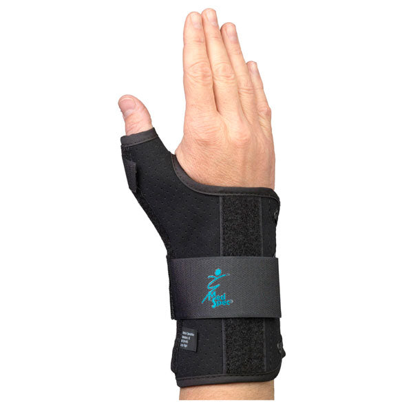 MEDSPEC RYNO LACER II WRIST/THUMB BLACK SHORT