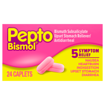 PEPTO BISMOL 24 CAPLETS