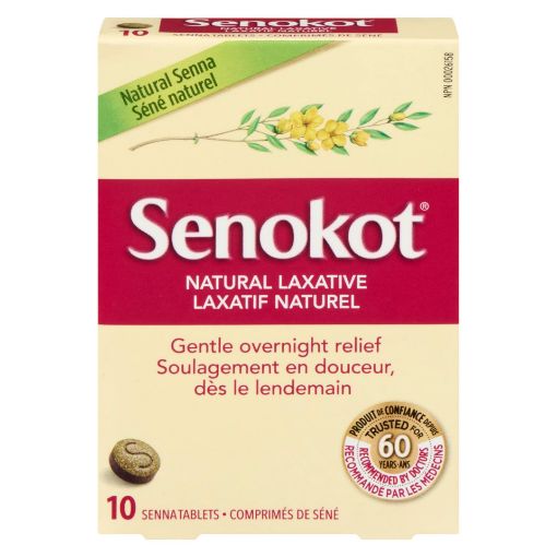 SENOKOT TABLET 8.6MG 10