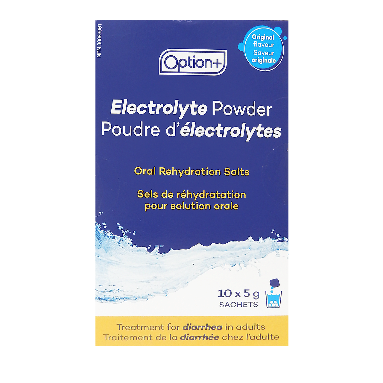 OPTION+ ELECTROLYTE POWDER ORIGINAL 10X5.1G